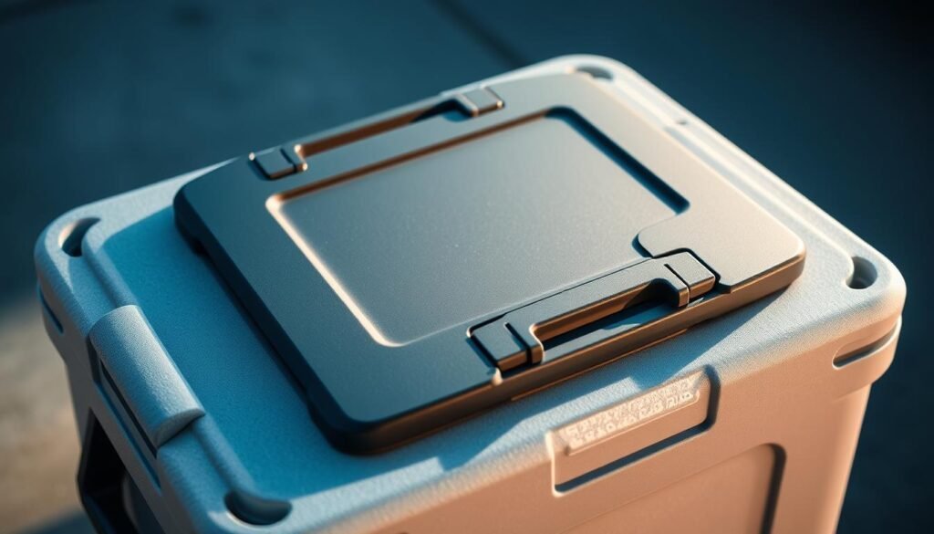 High Capacity Cooler Lid Design