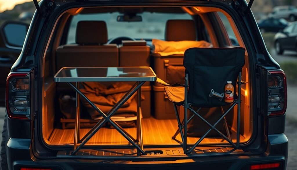 efficient tailgate setup equipment