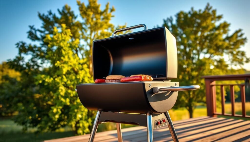 portable grill for outdoor cooking