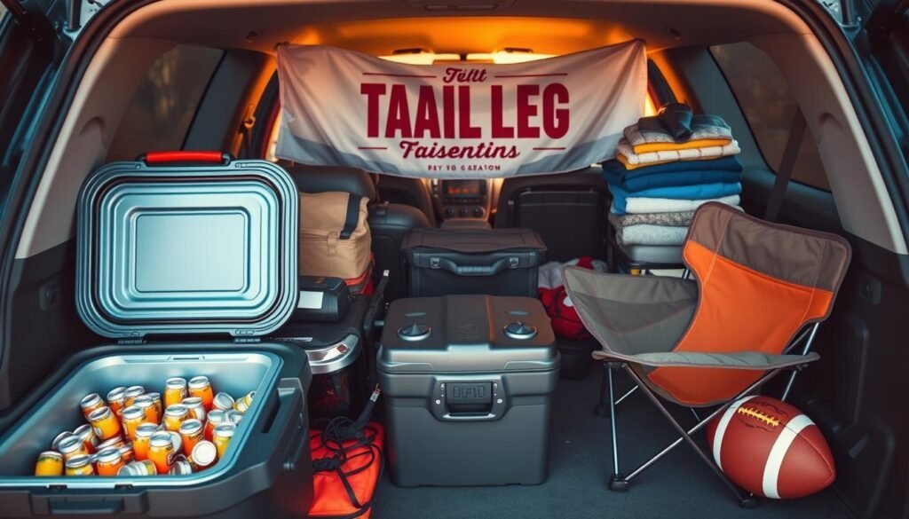 tailgating equipment transportation