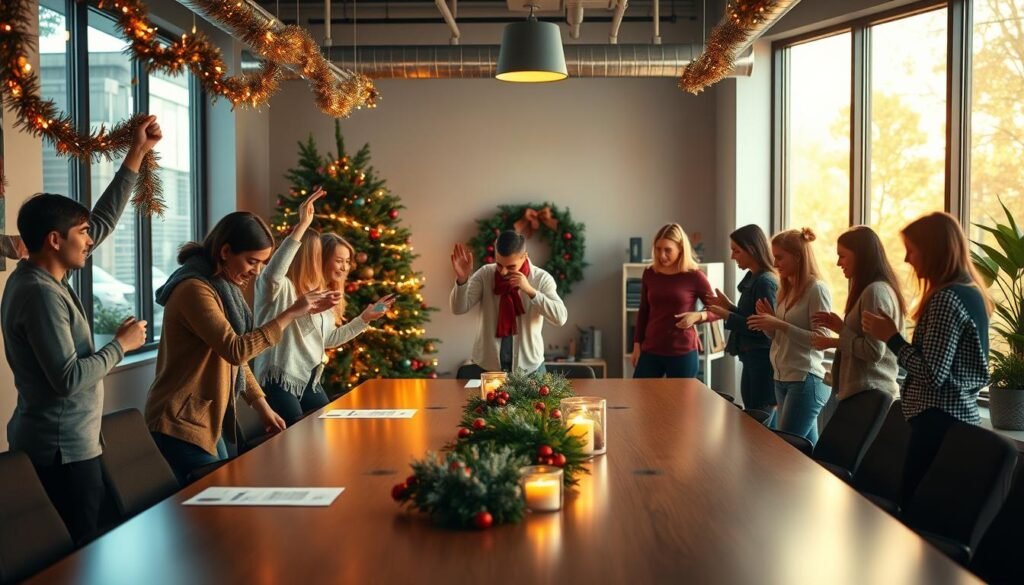 team building through decor